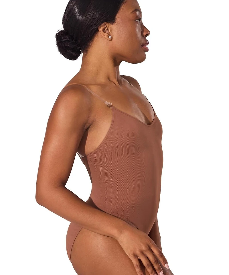 Capezio Women's Camisole Leotard w/ Clear Transition Straps