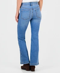 Women's Petite Pull-On High-Rise Bootcut Jeans, Created for Macy's