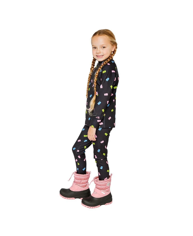 Deux par Toddler Girl (2T - 5T) Two-Piece Thermal Set