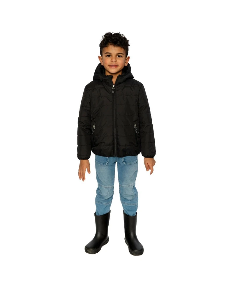 Deux par Toddler Unisex (2T - 5T) Insulating Quilted Mid-Season Jacket