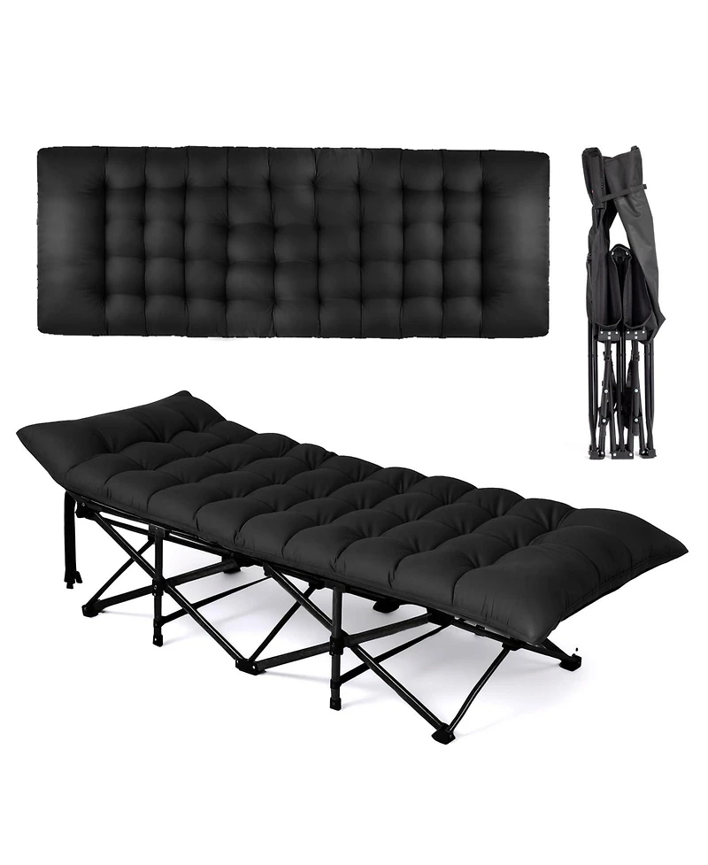 Aofar Folding Camping Bed Adult Mattress Oxford Guest