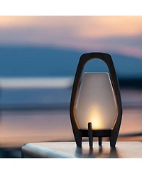 Allsop Home & Garden, Drifter Lantern - Rechargeable Glass Led Lanterns