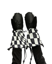 Deux par Toddler Boy 2-5 Teknik Winter Mittens Checkered Print