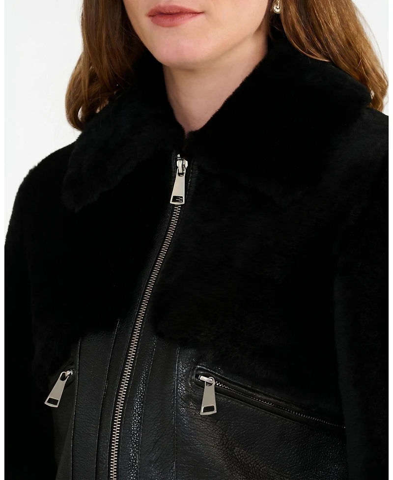 Furniq Uk Women's Emery Shearling Jacket