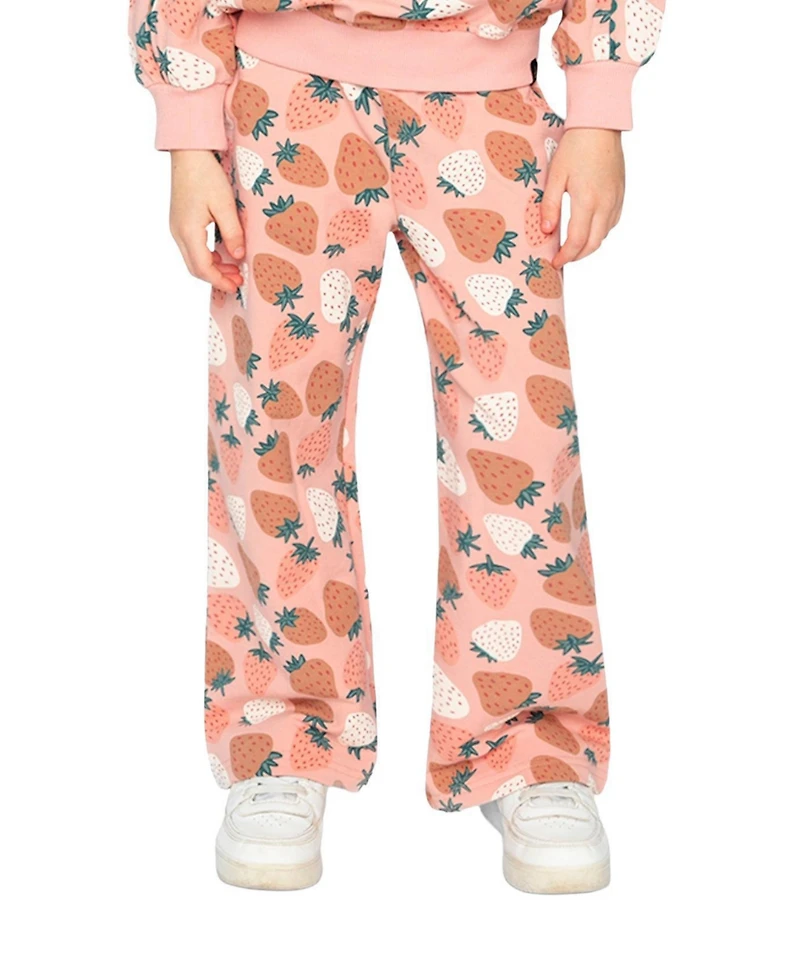 Deux par Girls' (6-12) Wide Leg Sweatpants