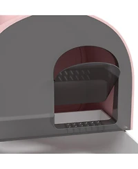 Ruie Covered Cat Litter Box with Lid Scoop and Air Filter