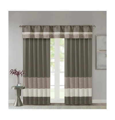 Avobird Pintuck Curtain Panel