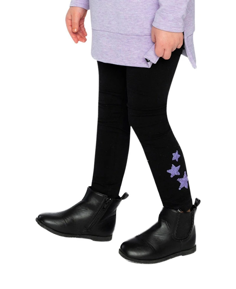 Deux par Little Girls (6 - 12) Cotton Jersey Leggings Pant