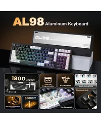 Lisen AL98 Wireless Mechanical Hot-Swappable Keyboard for Pc/Mac