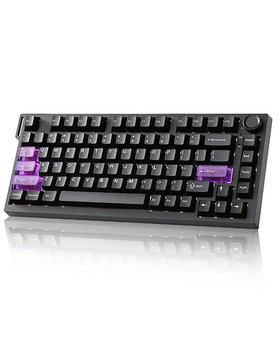 Lisen RT75 Pro Wireless Mechanical 75% Compact Keyboard, Compatible with Windows and Mac