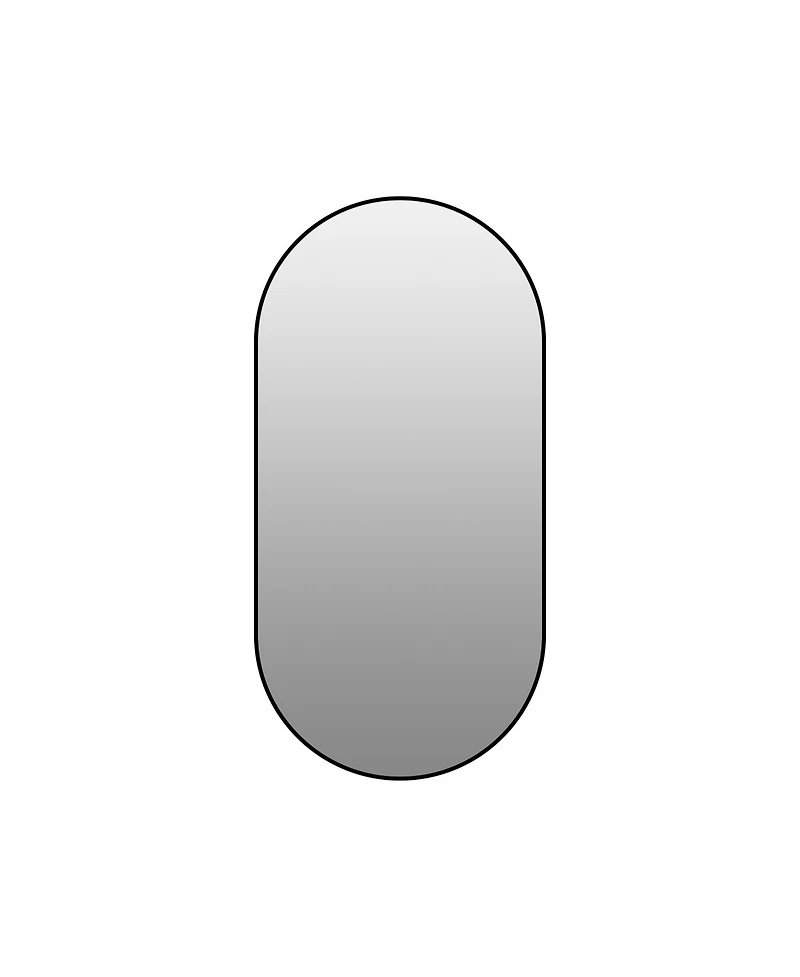 Busdays 48x24 Inch Bathroom Vanity Mirror Wall Mounted Framed Vertical or Horizontal Hanging Modern Hd Mirror for Bedroom Entryway