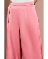 Coast Women's Satin High-Waist Flare Trousers