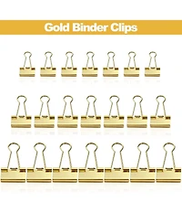 Danrong 174 Pack Metal Binder Clips 3 Sizes With Storage Boxes For Office School Home