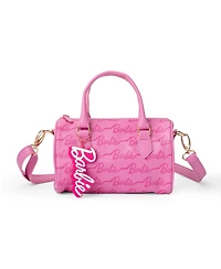 Barbie Kids Ribbon Script Mini Duffle Handbag