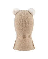 Deux par Deux Baby Unisex 0M - 24M Knit Bear Balaclava