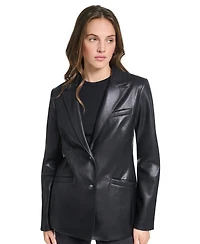 Levi's Women's Laydown Collar Single-Breasted Blazer
