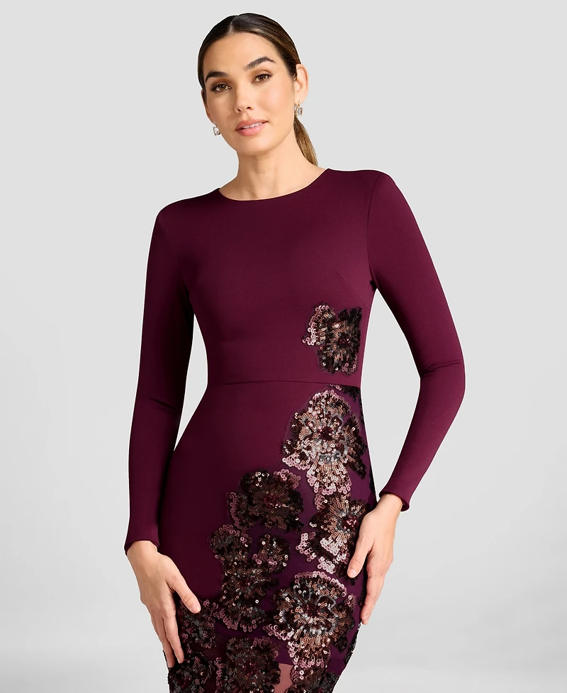 Dress the Population Women's Mara Bodycon Long Sleeve