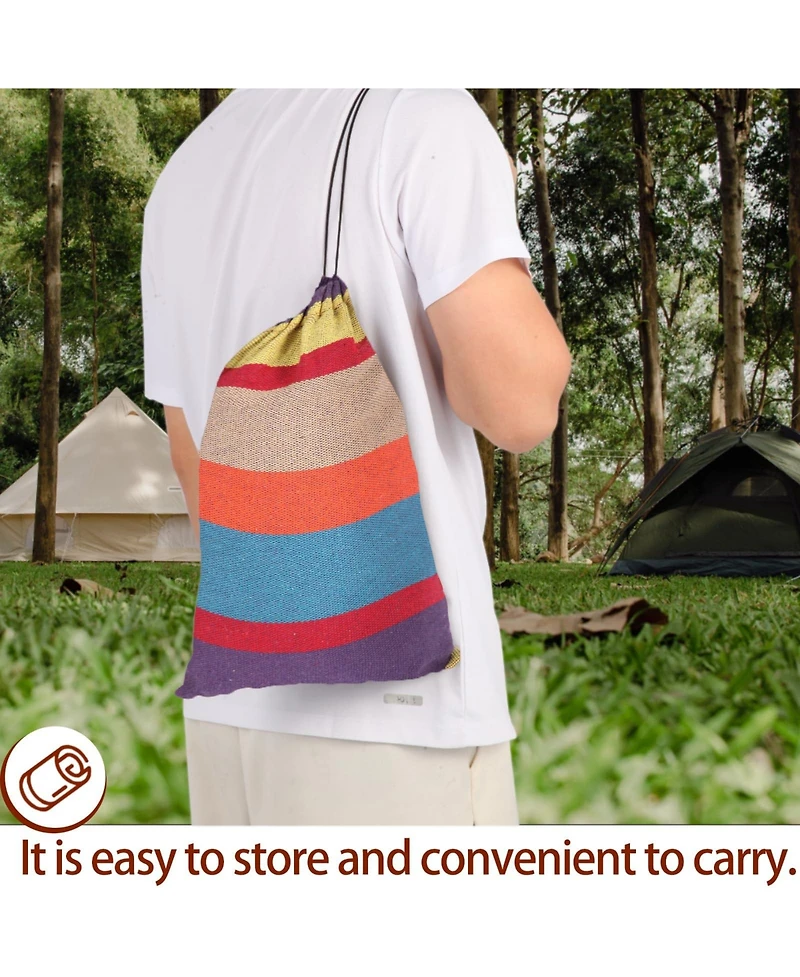 Piscifun Portable Camping Hammock With Straps Travel Bag 616lbs Weight Capacity