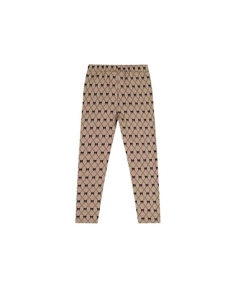 Deux par Toddler Girls (2T - 5T) Bow Tie Print Pants