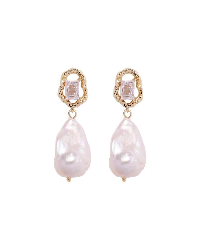 Petit Moments Abigail Earrings Pearl