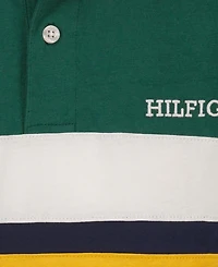 Tommy Hilfiger Boys' 2T-7 Paneled Short-Sleeve Polo Shirt