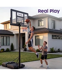 Hurtle Kids Portable Basketball Hoop