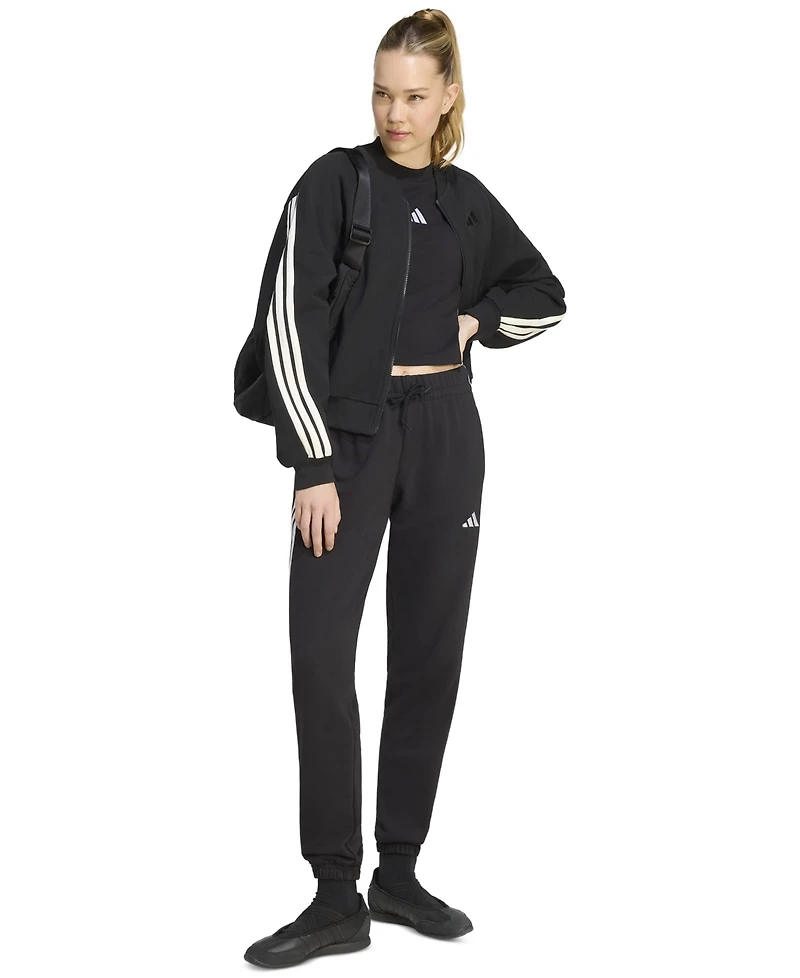 adidas Women's Essentials 3-Stripes Padded Slim Baby T-Shirt
