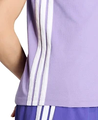 adidas Women's Essentials 3-Stripes Cotton T-Shirt