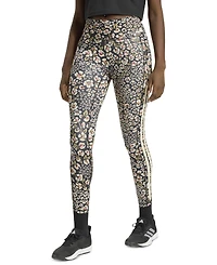 adidas Women's Farm Floral High-Waisted Leggings with Pockets