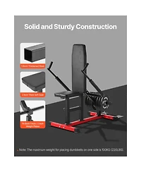 Vevor Seated Dip Machine Tricep Bicep Press Down Equipment Chest Training Cable Bar