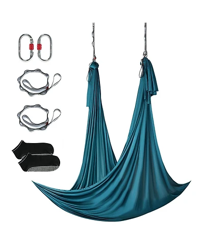 Vevor Yoga Swing Aerial Hammock 5.5 Yards Nylon Hanging Sling Inversion