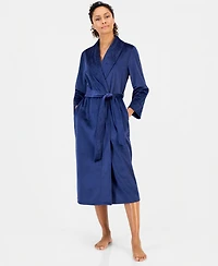 Charter Club Women's Plush Velour Long-Sleeve Robe, Macy's Exclusive