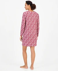 Charter Club Women's Long Sleeve Soft Knit Sleepshirt, Macy's Exclusive
