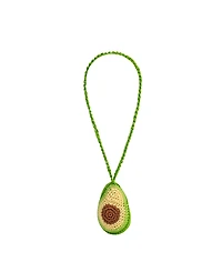 Melie Bianco Avocado Crochet Bag Charm