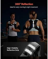 Sevorley 6 lb Weighted Vest for Men and Women, Adjustable Fitness Training Vest