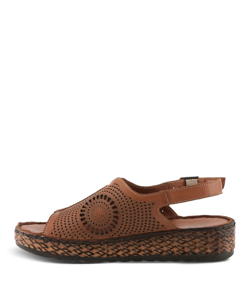 Spring Step Cordero Slingback Sandal with Leather Upper
