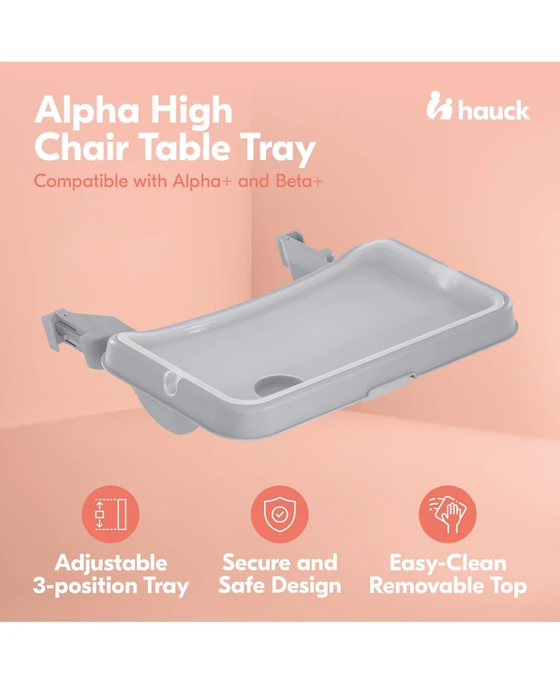 Hauck Alpha and Grow Along Adjustable Wooden Baby High Chair Seat