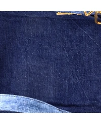 Pre-Owned Prada Medium Canapa Convertible Tote Denim