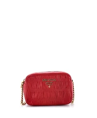Pre-Owned Prada Mini Camera Bag Nappa Gaufre