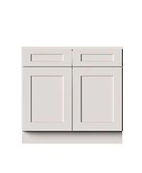 Boyel Living 36" Sink Base Cabinet Kitchen Cabinet with Solid Wood Frame, Soft-Close Hardware, Low-voc, Uv Finish