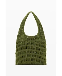 Desigual Women's Crochet Bag with Flowers
