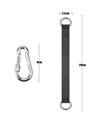 Piscifun 4 Tree Swing Straps Hanging Kit With Carabiners Heavy Duty For Hammocks And Swings