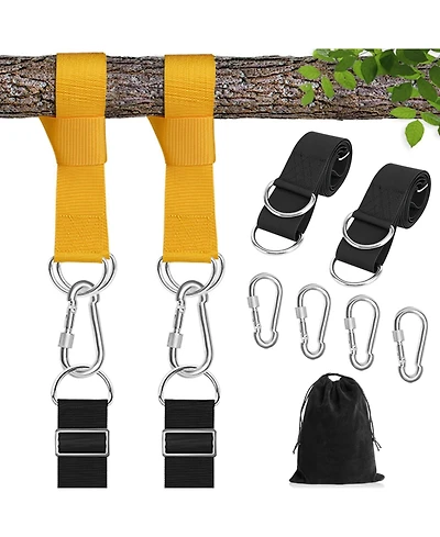 Piscifun Adjustable Tree Swing Straps Hanging Kit Lbs Weight Capacity Portable Outdoor Set