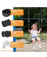 Piscifun Adjustable 2 Pack Tree Swing Straps Lbs Weight Capacity Heavy Duty Hanging Kit