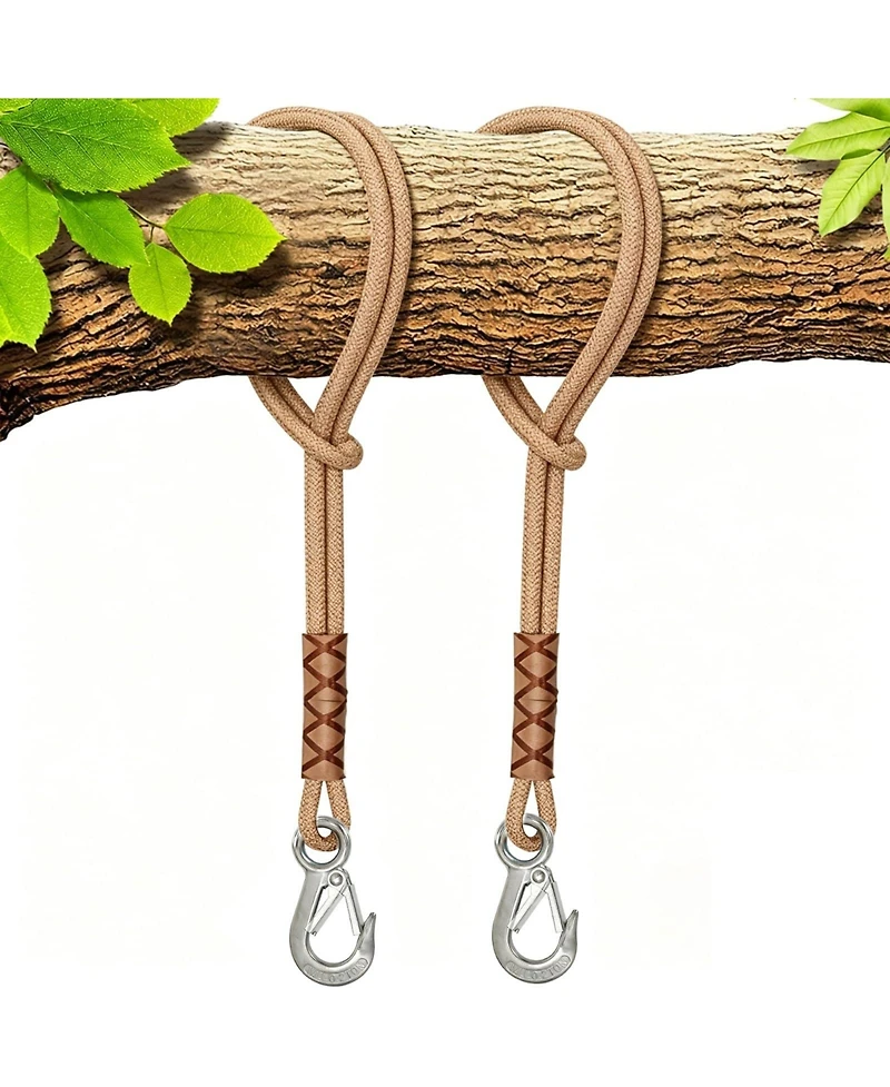 Piscifun 2 Pack Tree Swing Hanging Straps Kit 800LB Capacity Heavy Duty Adjustable Outdoor Gear Hooks