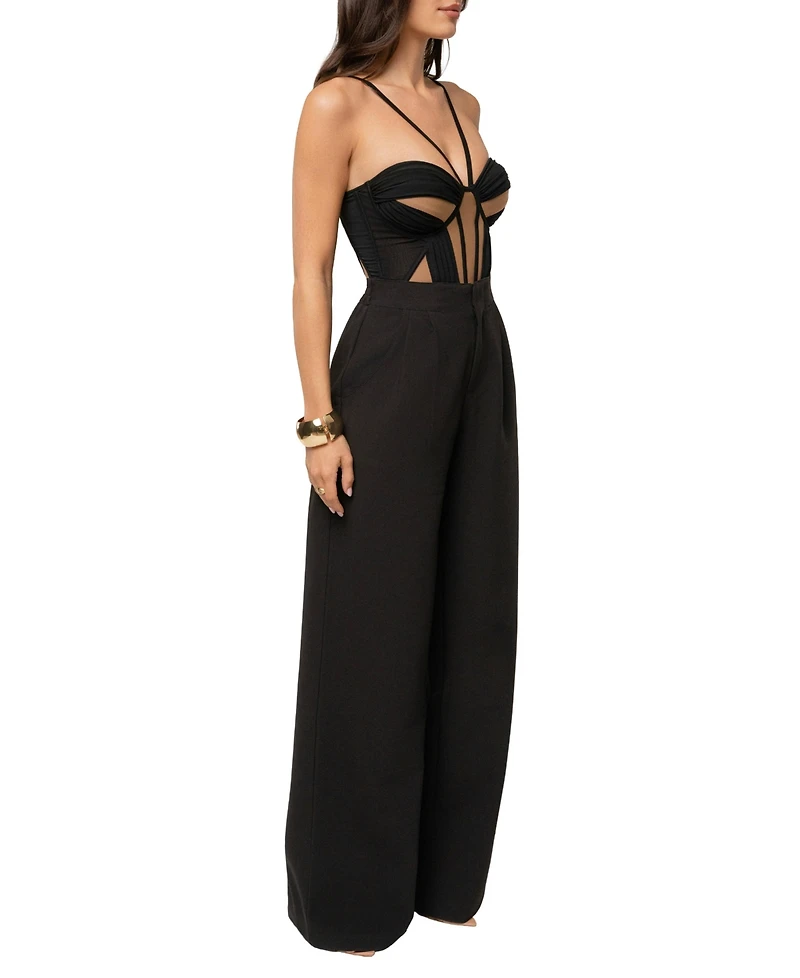 Jluxlabel Women's Contrast Bodysuit