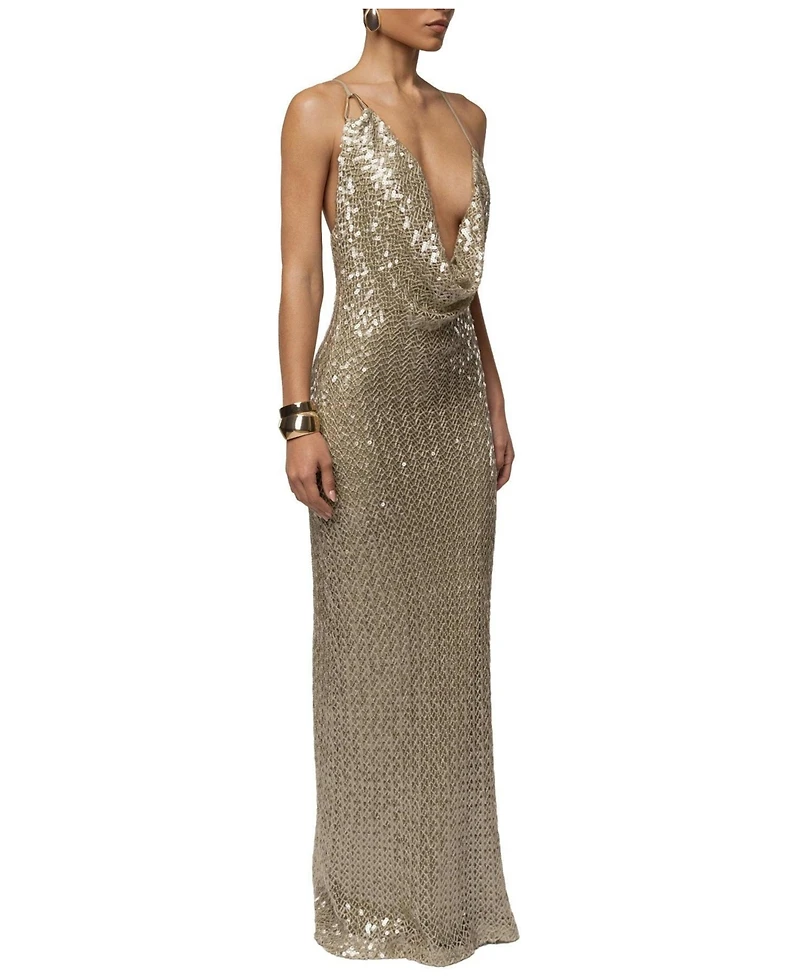 Jluxlabel Women's Marisela Sequin Maxi Dress