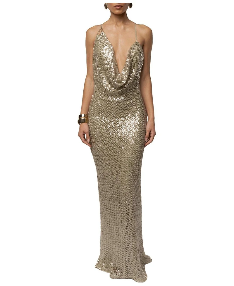Jluxlabel Women's Marisela Sequin Maxi Dress