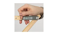 Household Essentials Bamboo Folding Clothes Drying Rack with 11 Dowels