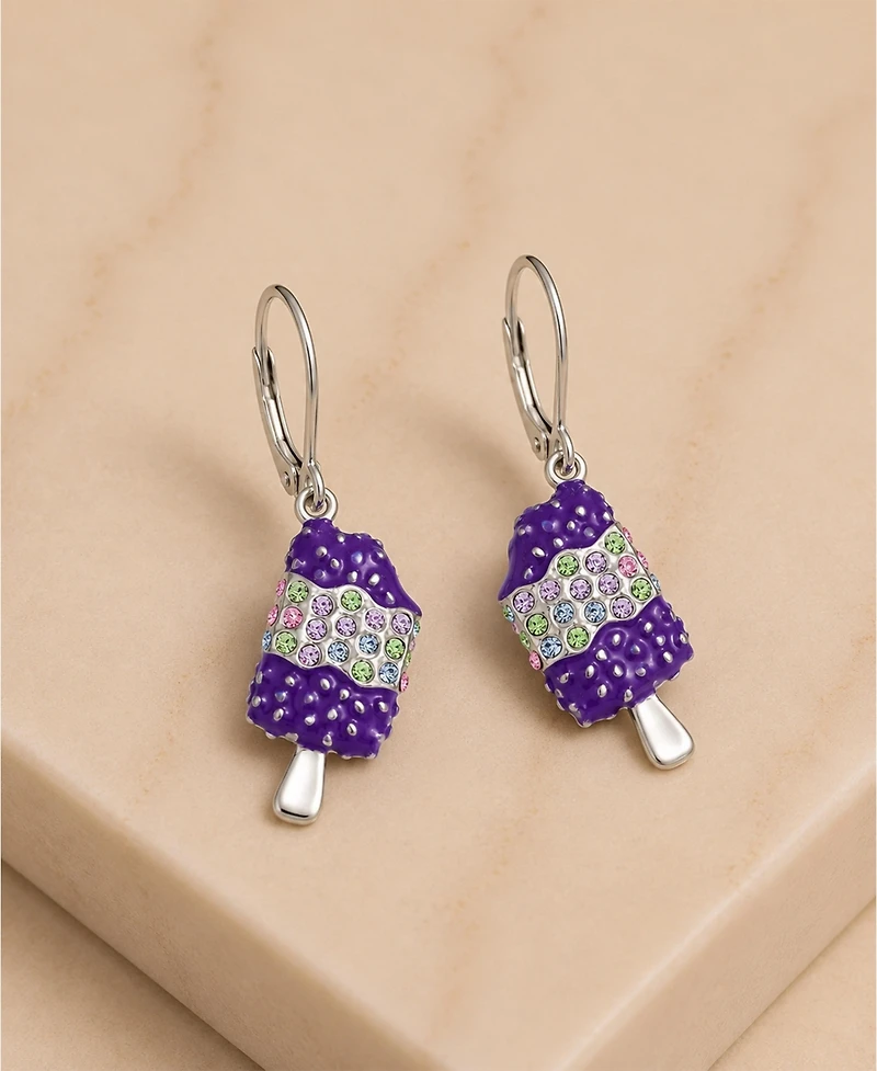Chanteur Kids Ice-cream Hypoallergenic Earrings for Girls with Leverbacks